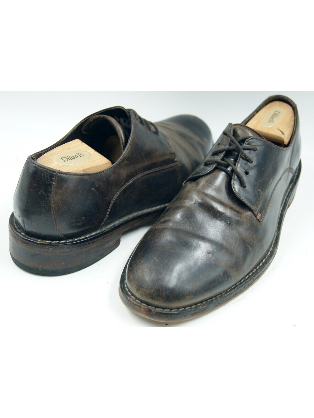 Cole Haan Grand Plain Toe Men's Shoes Size 11  Dark Brown Leather Oxfords  Shoes
